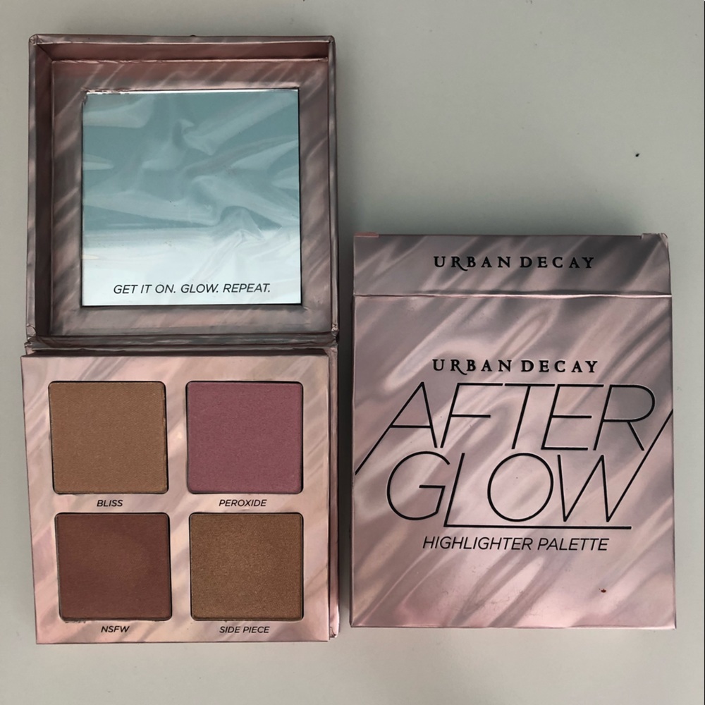 SOLD! Urban Decay After Glow Highlighter Palette